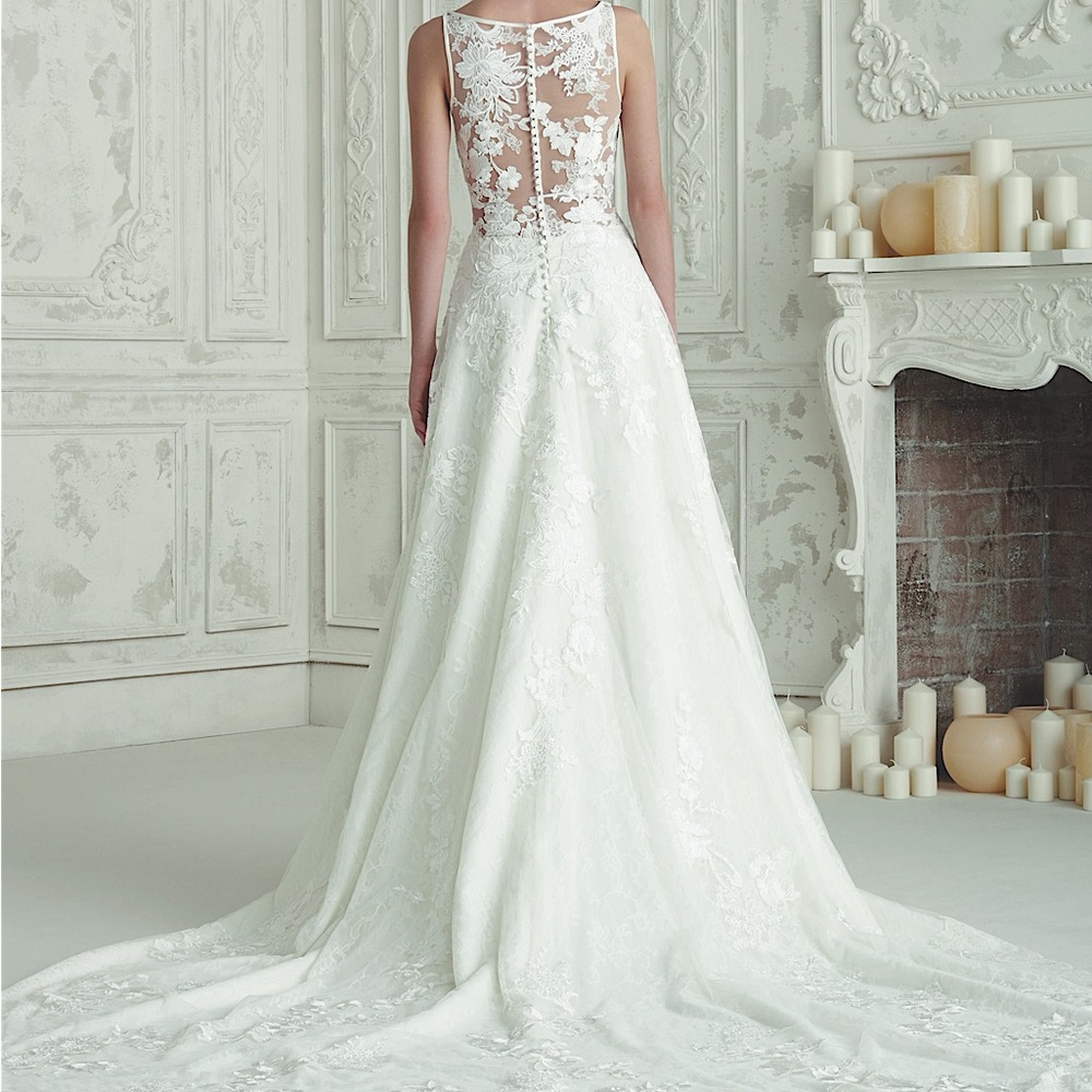 WORN ONCE Pronovias Elene Wedding Gown (2019 Collection)
